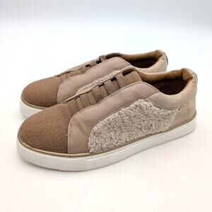 Reaction Kenneth Cole Bonnie Cozy Slip-On Women's Porcelain Mix Fabric Size US8